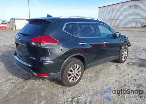 2017 Nissan Rogue Sv из США, поврежденный, VIN JN8AT2MV3HW258068